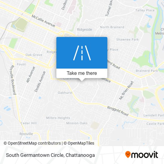 South Germantown Circle map