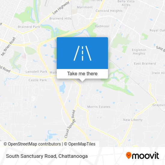 South Sanctuary Road map