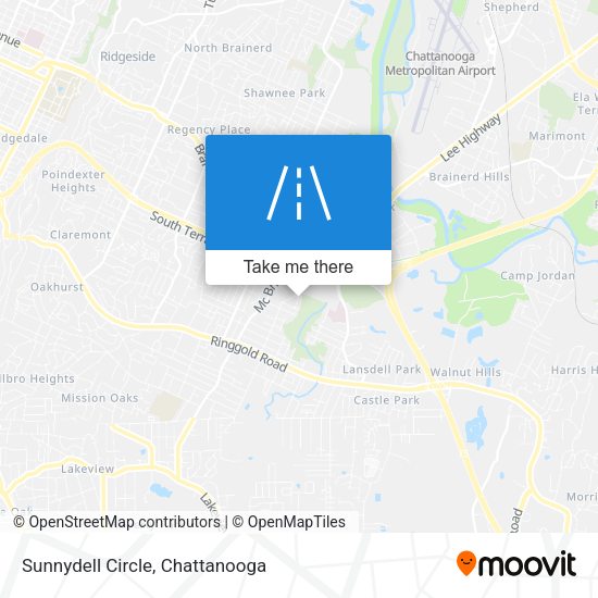 Sunnydell Circle map