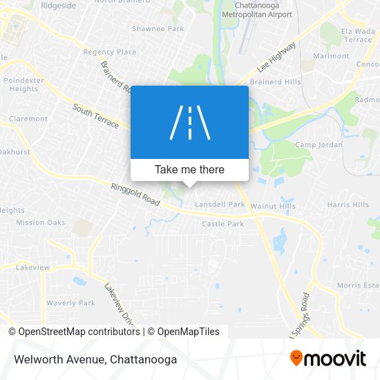 Welworth Avenue map