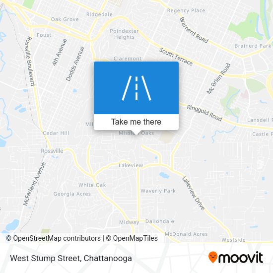 Mapa de West Stump Street