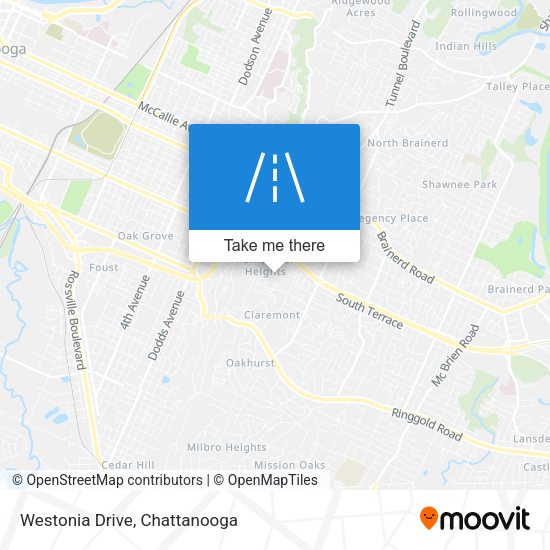 Mapa de Westonia Drive