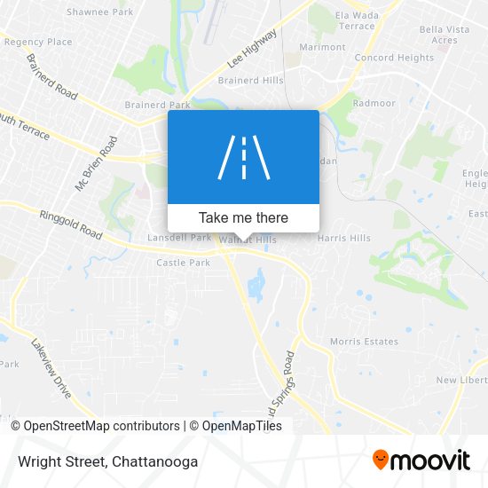 Mapa de Wright Street