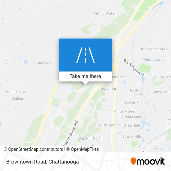 Browntown Road map