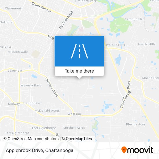 Mapa de Applebrook Drive