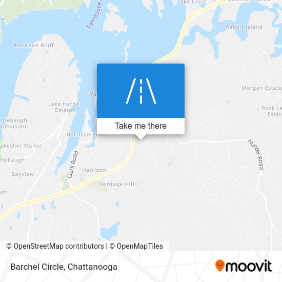 Barchel Circle map