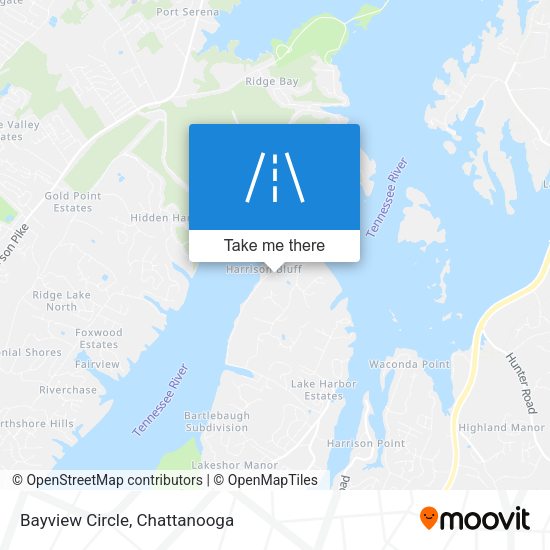 Mapa de Bayview Circle