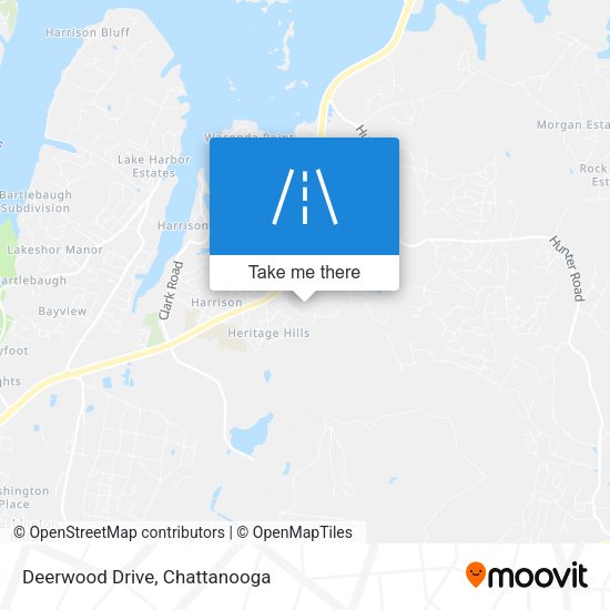 Mapa de Deerwood Drive
