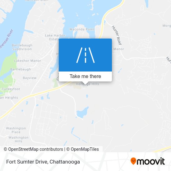 Mapa de Fort Sumter Drive
