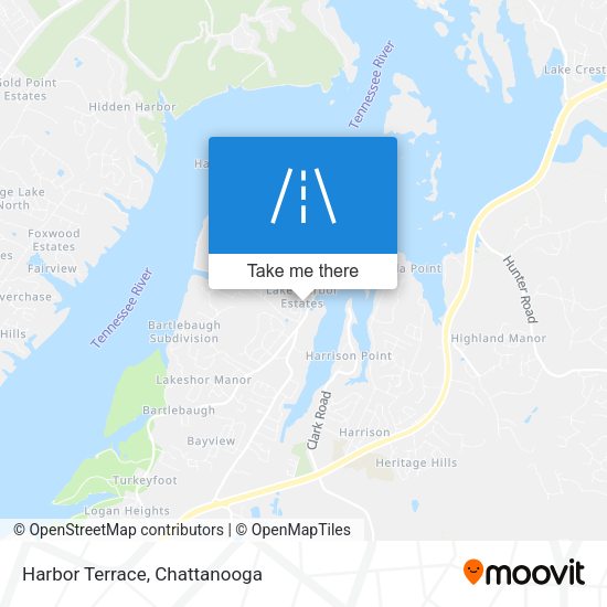 Mapa de Harbor Terrace