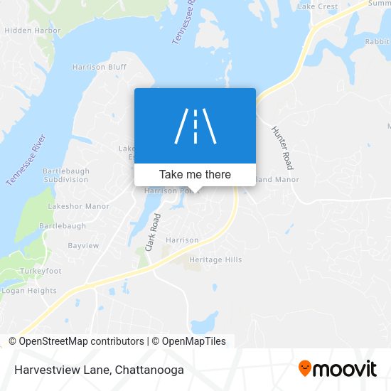 Mapa de Harvestview Lane