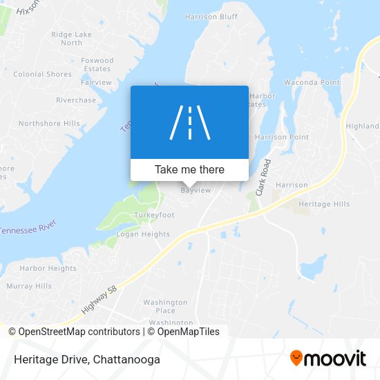 Mapa de Heritage Drive
