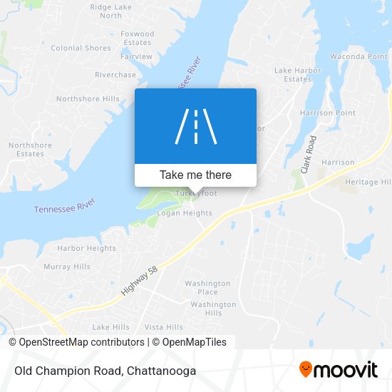 Old Champion Road map