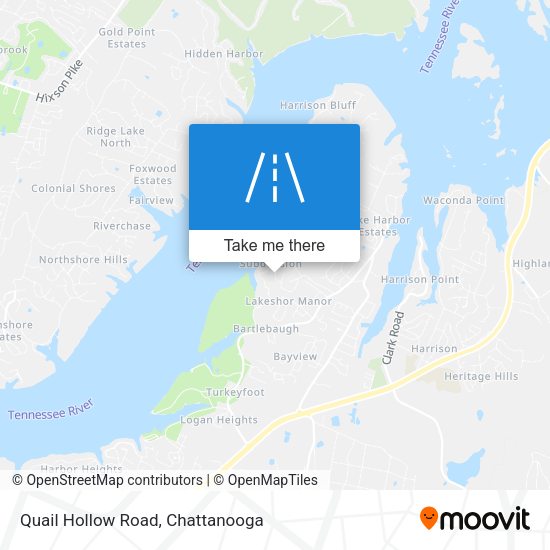 Mapa de Quail Hollow Road
