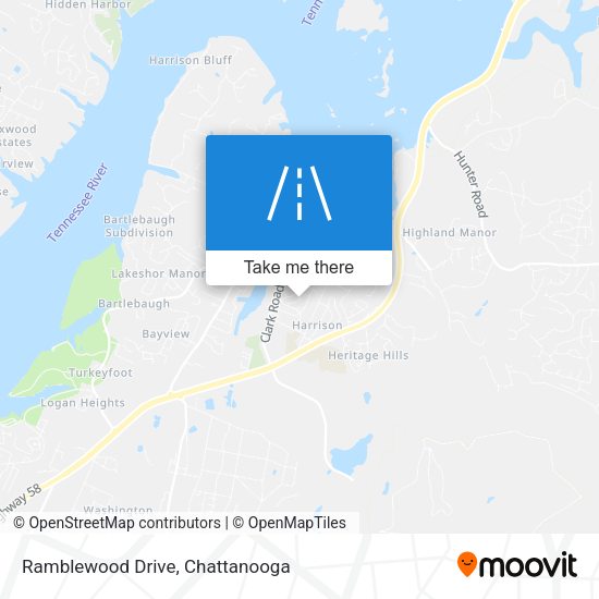 Mapa de Ramblewood Drive