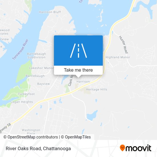 Mapa de River Oaks Road