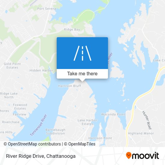 River Ridge Drive map