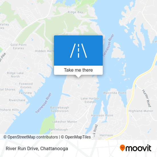River Run Drive map
