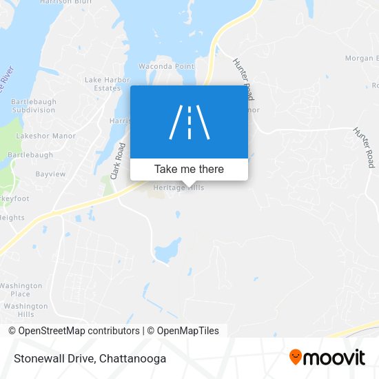 Mapa de Stonewall Drive