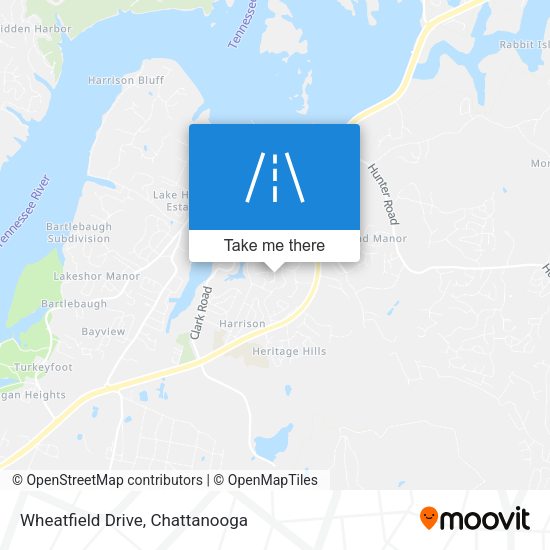 Wheatfield Drive map