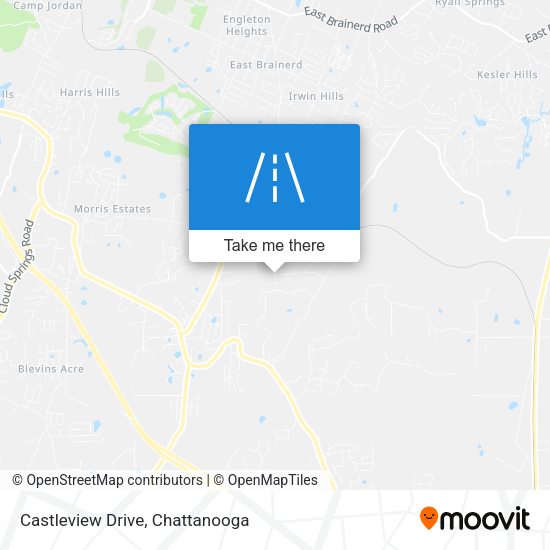 Castleview Drive map