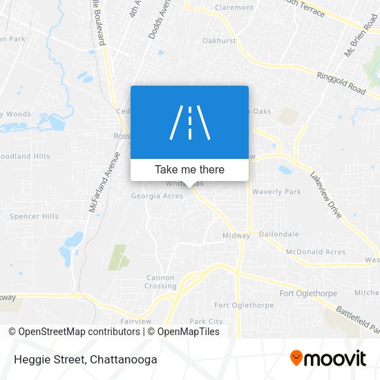 Mapa de Heggie Street