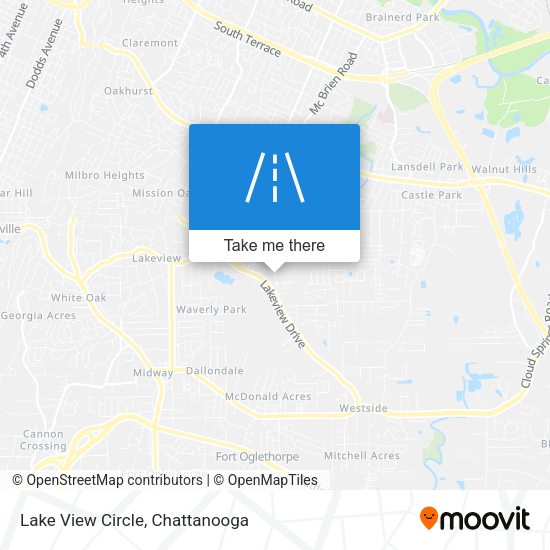 Lake View Circle map