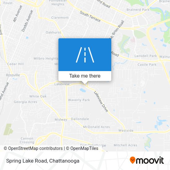 Mapa de Spring Lake Road