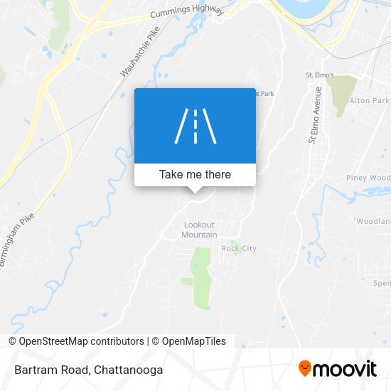 Mapa de Bartram Road