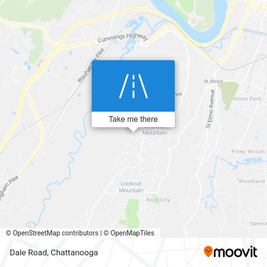 Mapa de Dale Road
