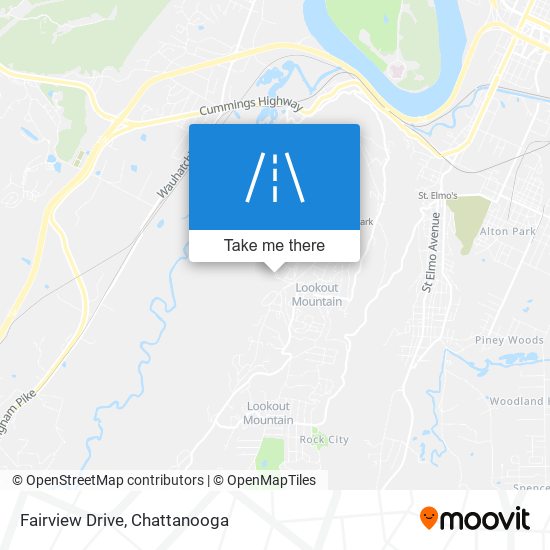 Mapa de Fairview Drive