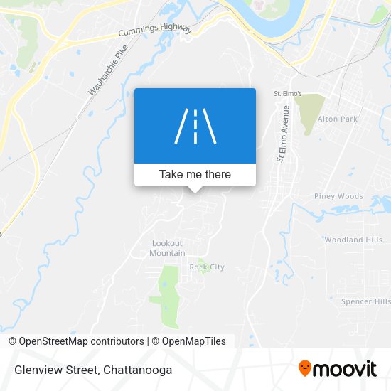 Glenview Street map