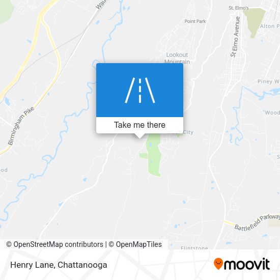 Mapa de Henry Lane