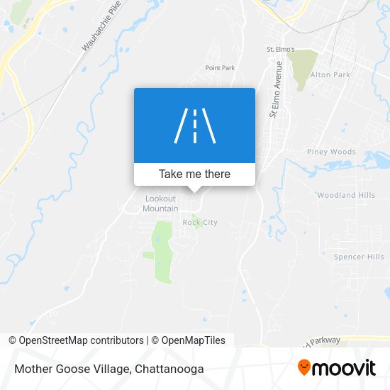 Mapa de Mother Goose Village