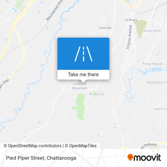 Pied Piper Street map