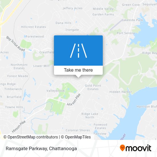 Ramsgate Parkway map