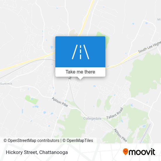 Mapa de Hickory Street