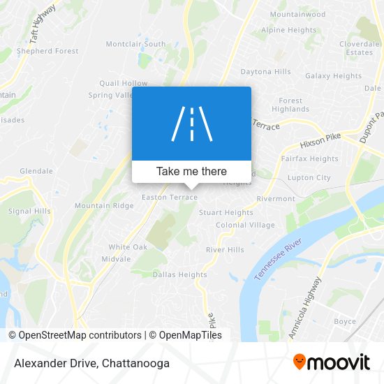 Mapa de Alexander Drive