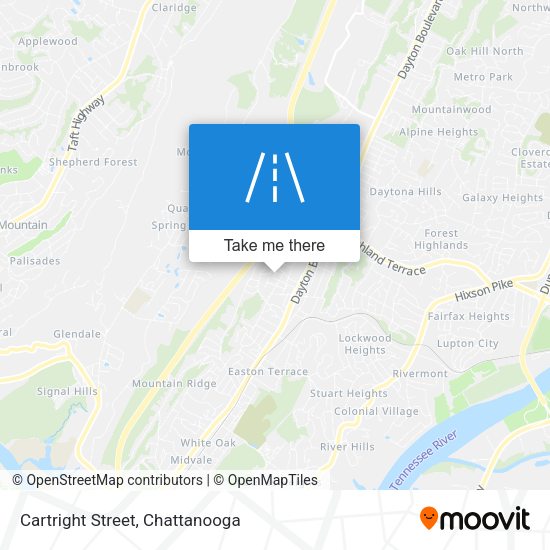 Cartright Street map