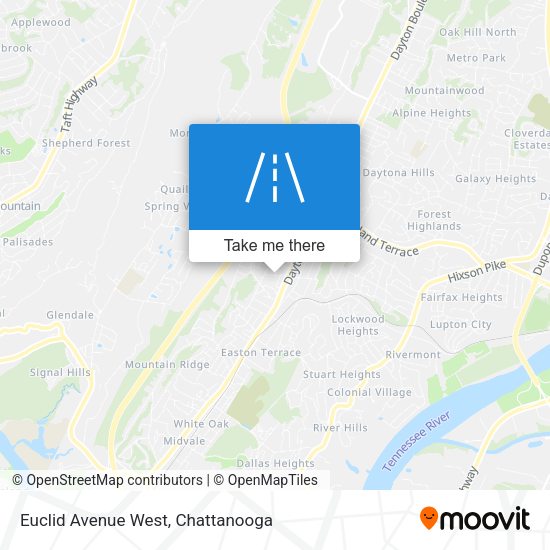 Mapa de Euclid Avenue West