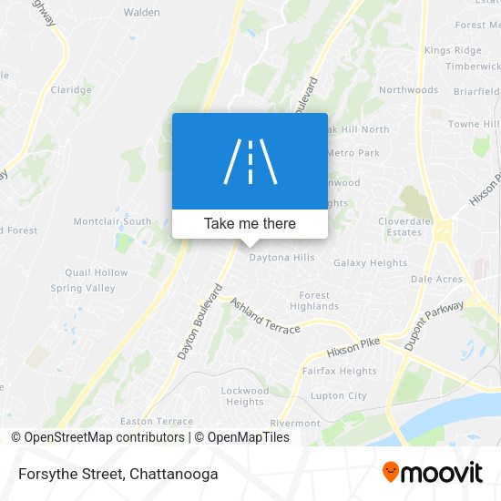 Forsythe Street map