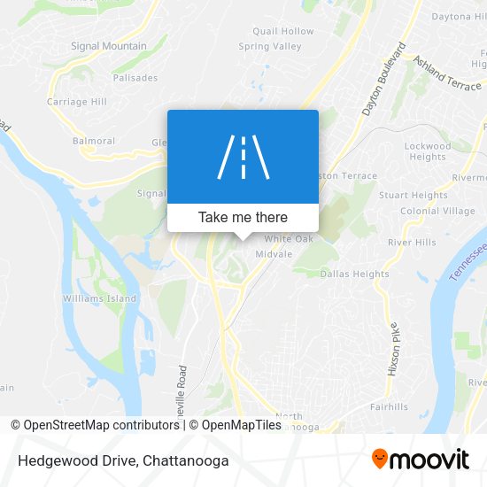 Hedgewood Drive map