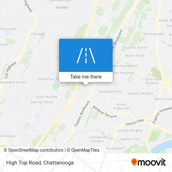 Mapa de High Top Road