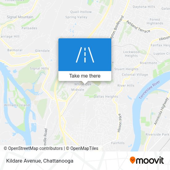 Kildare Avenue map