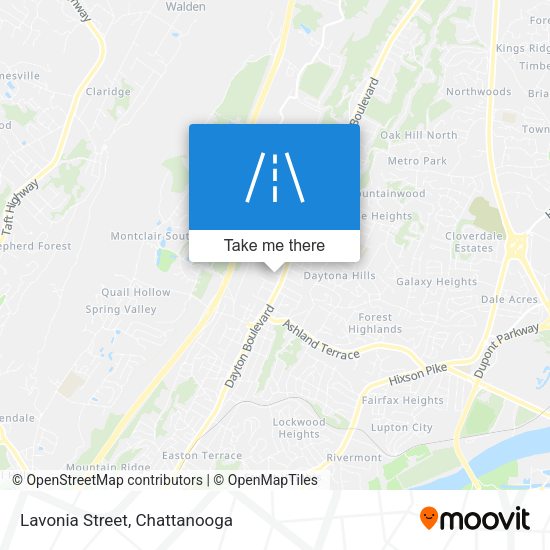 Mapa de Lavonia Street