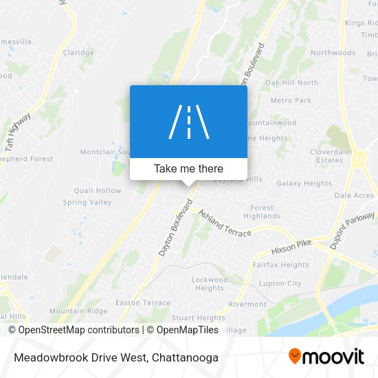 Meadowbrook Drive West map