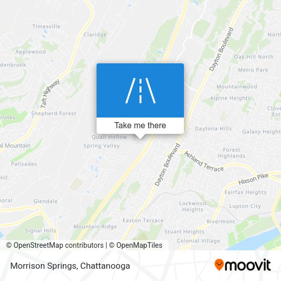 Mapa de Morrison Springs