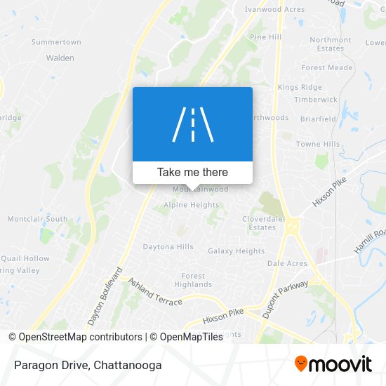 Mapa de Paragon Drive