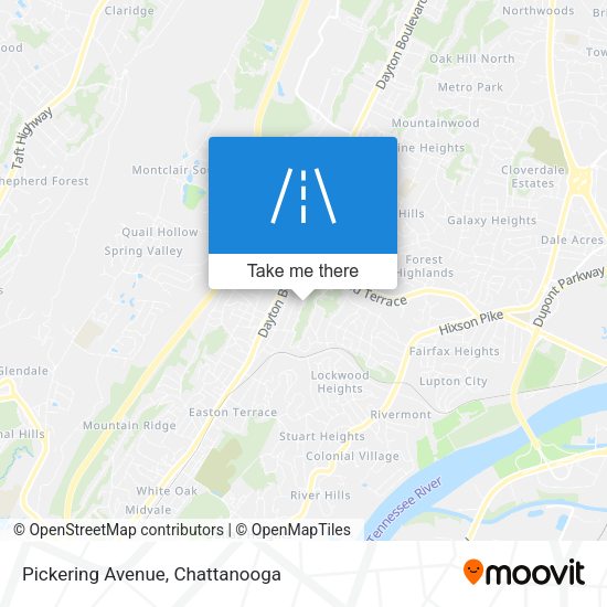 Pickering Avenue map