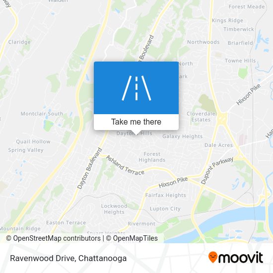 Mapa de Ravenwood Drive